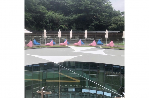 삼각 타프(그늘막)_소