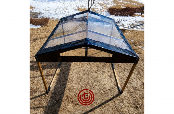  투명 우드하우스 [방수_대형]