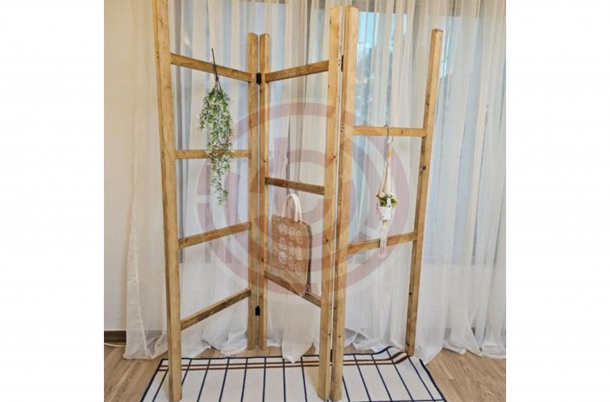 원목접이식행거